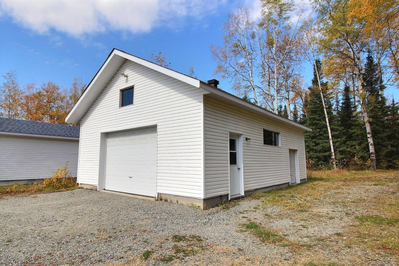 Garage - 2282 Route De St-Philippe, Val-D'Or, QC - Outdoor With Exterior