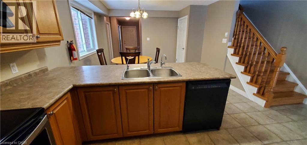 501 Blue Beech Boulevard Unit# B, Waterloo, ON - Indoor Photo Showing Kitchen With Double Sink