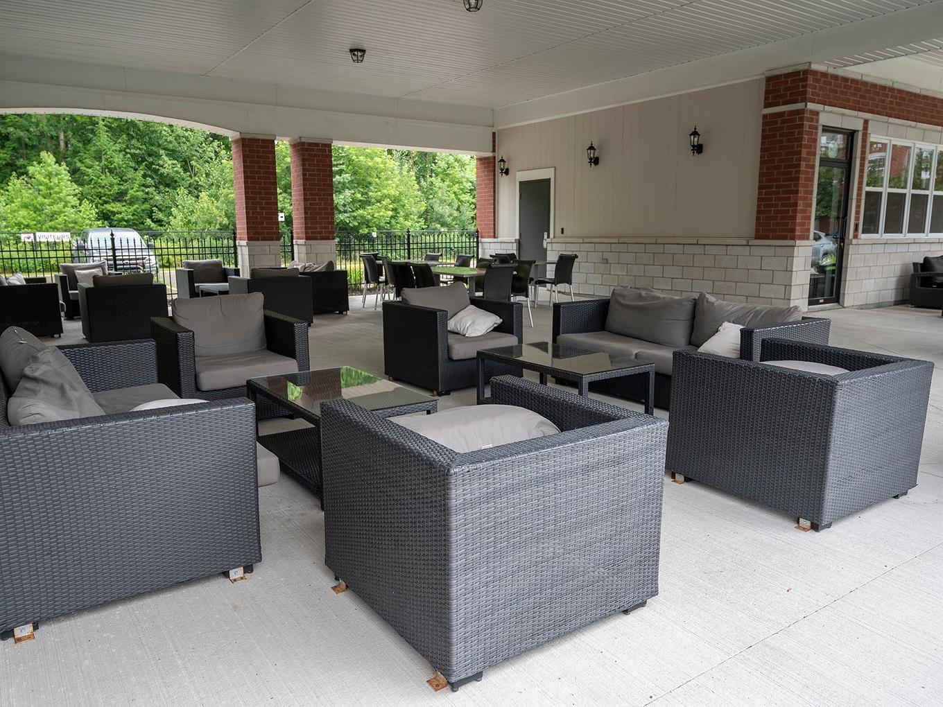 Patio - 112-1410 Av. De Rochechouart, Saint-Jérôme, QC - Outdoor With Deck Patio Veranda With Exterior