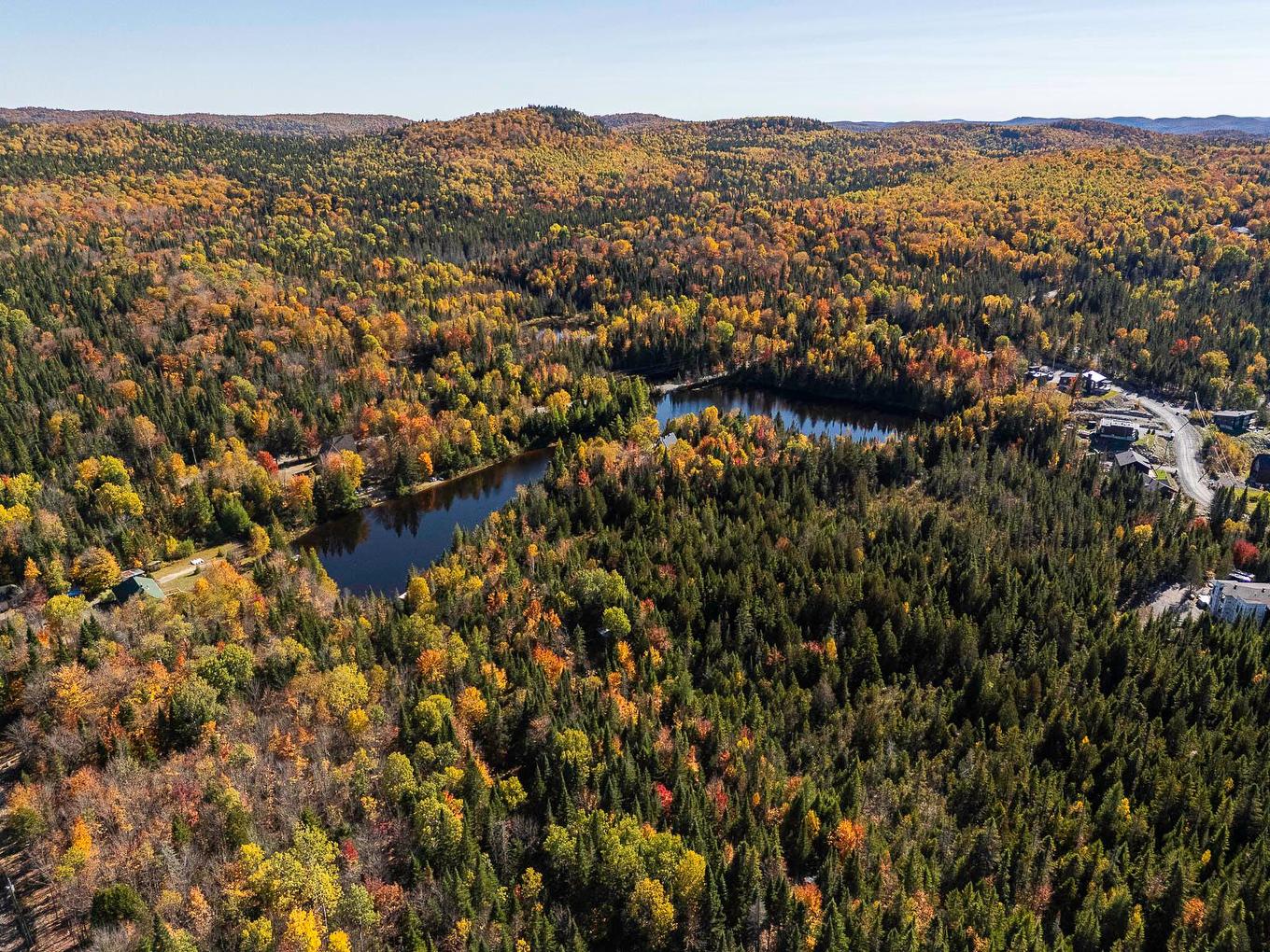 Photo aérienne - 1801 Ch. Domaine Sur Le Lac, Sainte-Lucie-Des-Laurentides, QC - Outdoor With View