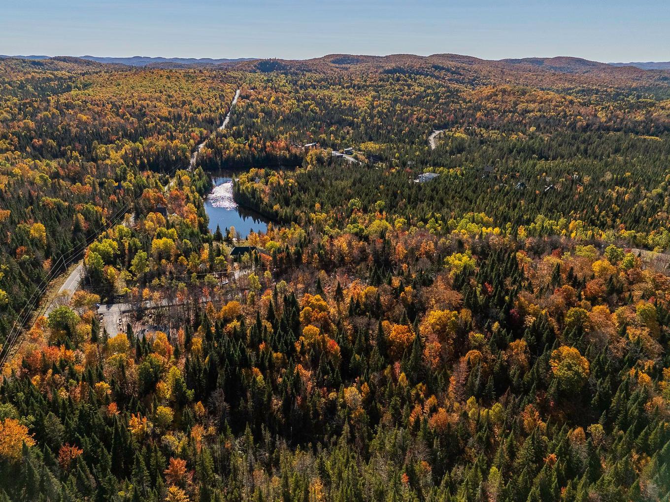 Photo aérienne - 1801 Ch. Domaine Sur Le Lac, Sainte-Lucie-Des-Laurentides, QC - Outdoor With View