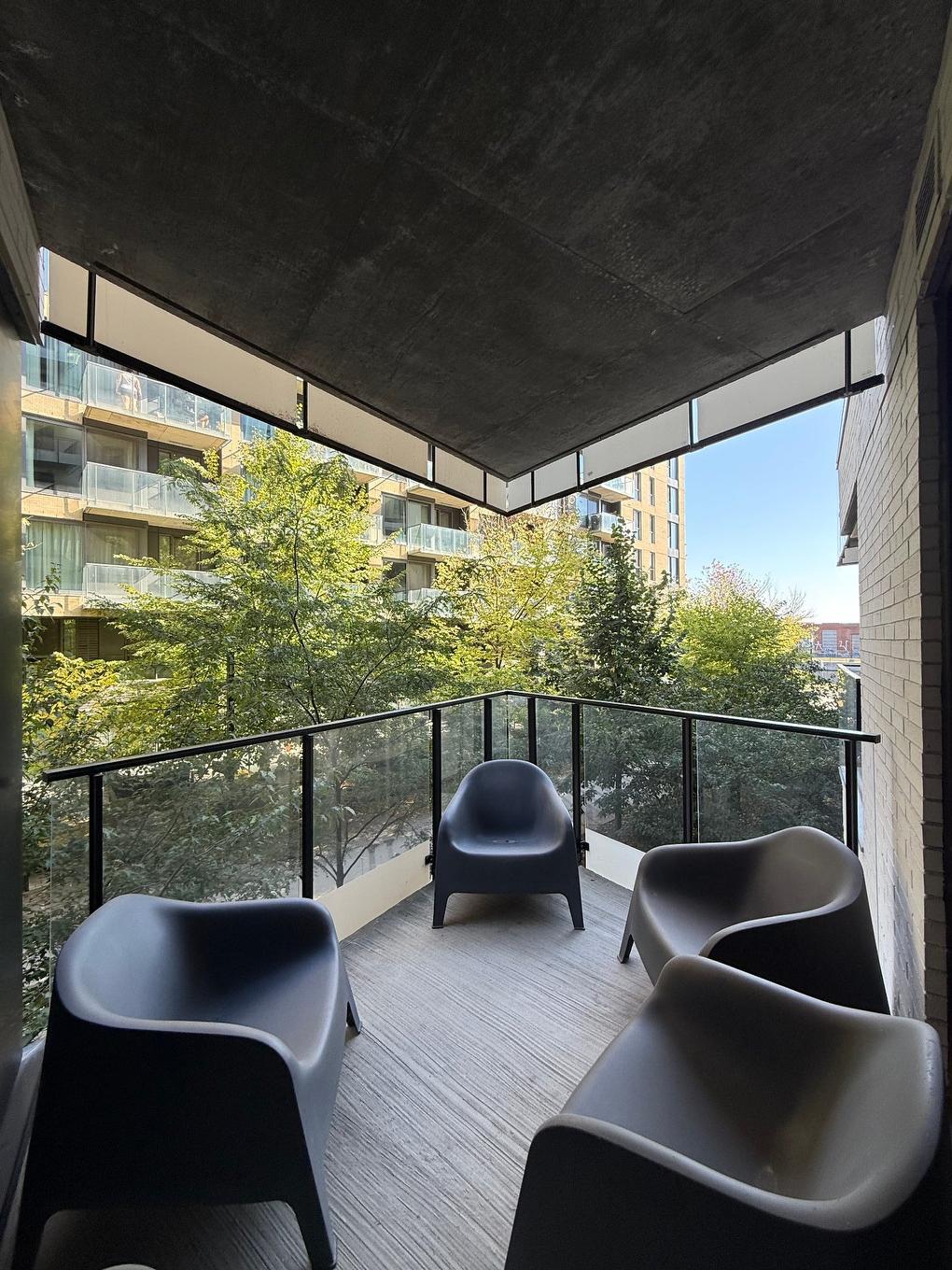 Balcony - 222A-1550 Rue Des Bassins, Montréal (Le Sud-Ouest), QC - Outdoor With Balcony With Exterior