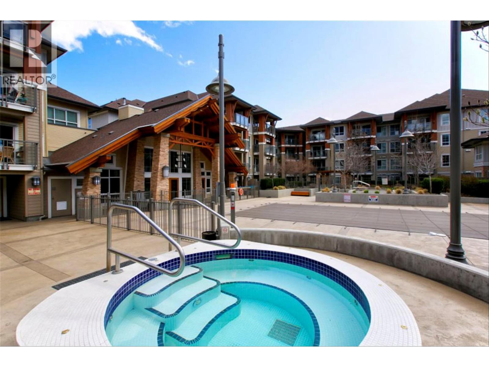 1075 Sunset Drive Unit# 2408, Kelowna, BC - Outdoor With In Ground Pool