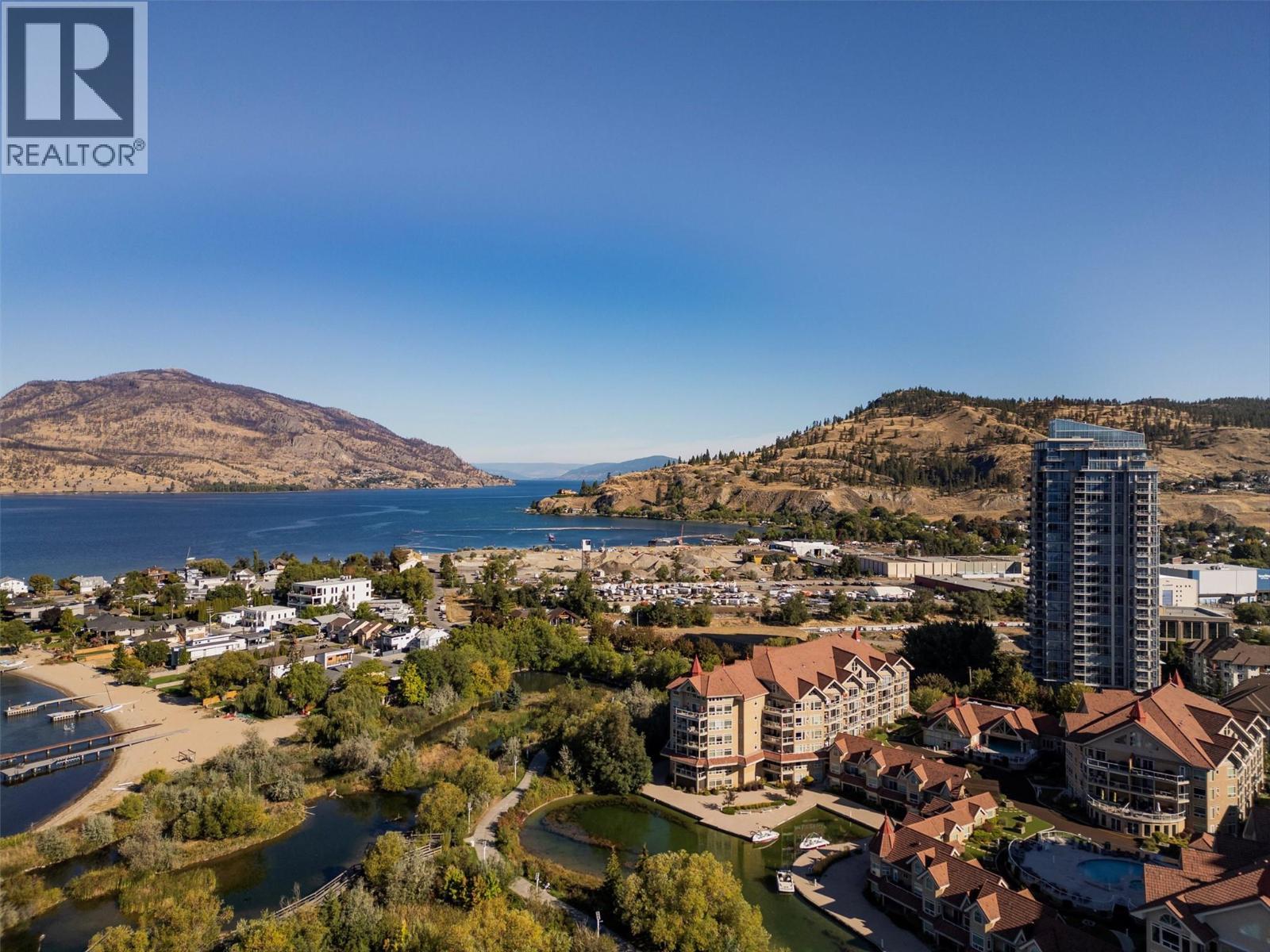 1075 Sunset Drive Unit# 2408, Kelowna, BC - Outdoor With Body Of Water With View
