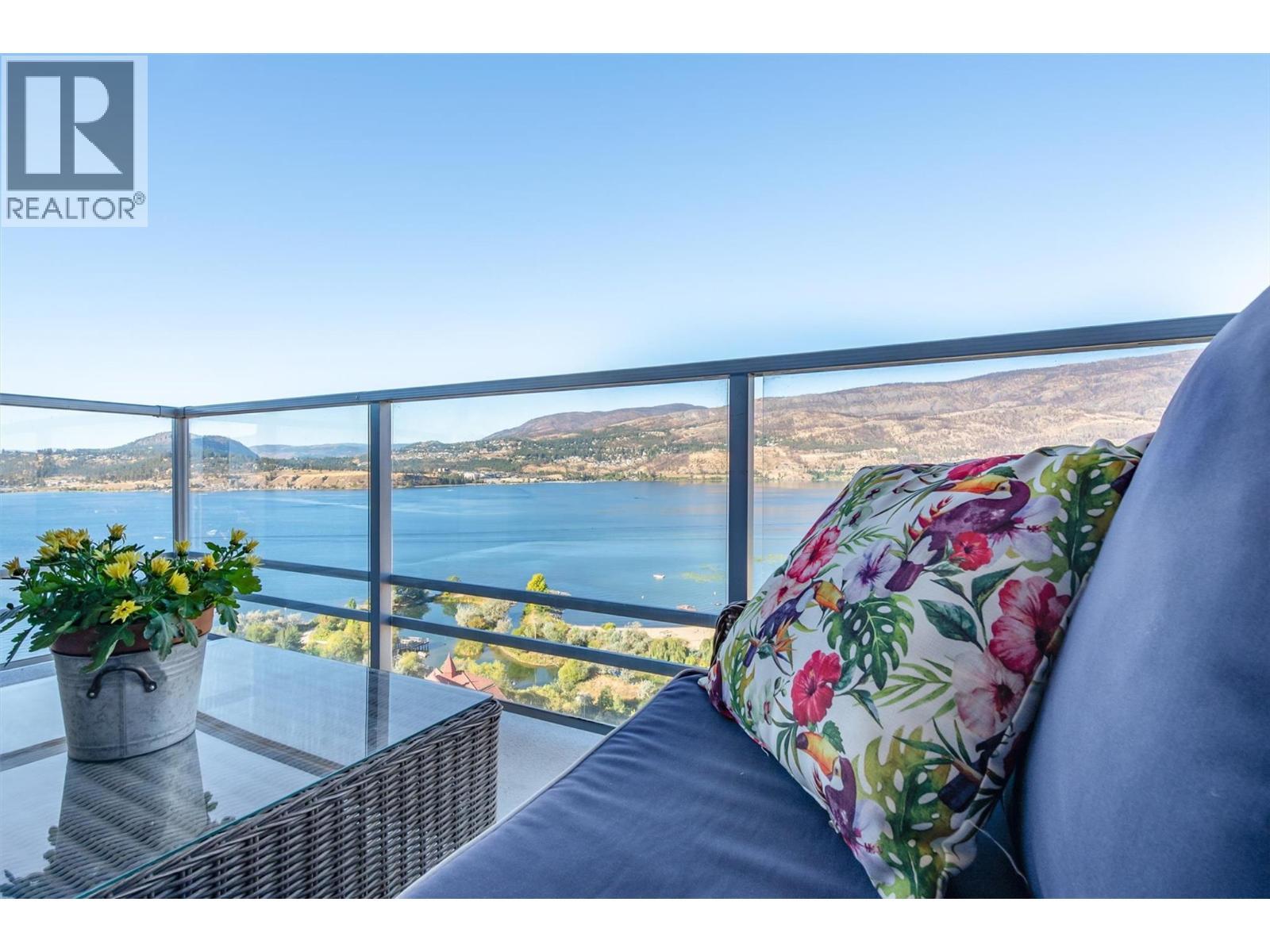 1075 Sunset Drive Unit# 2408, Kelowna, BC - Outdoor With Body Of Water With View