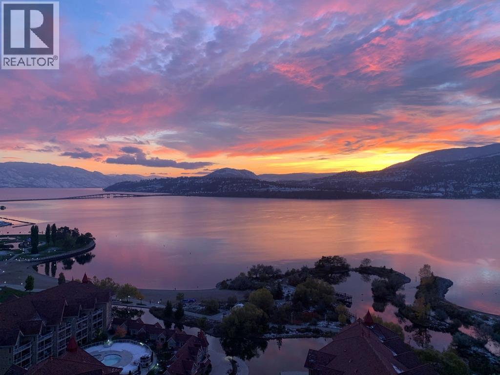 1075 Sunset Drive Unit# 2408, Kelowna, BC - Outdoor With Body Of Water With View
