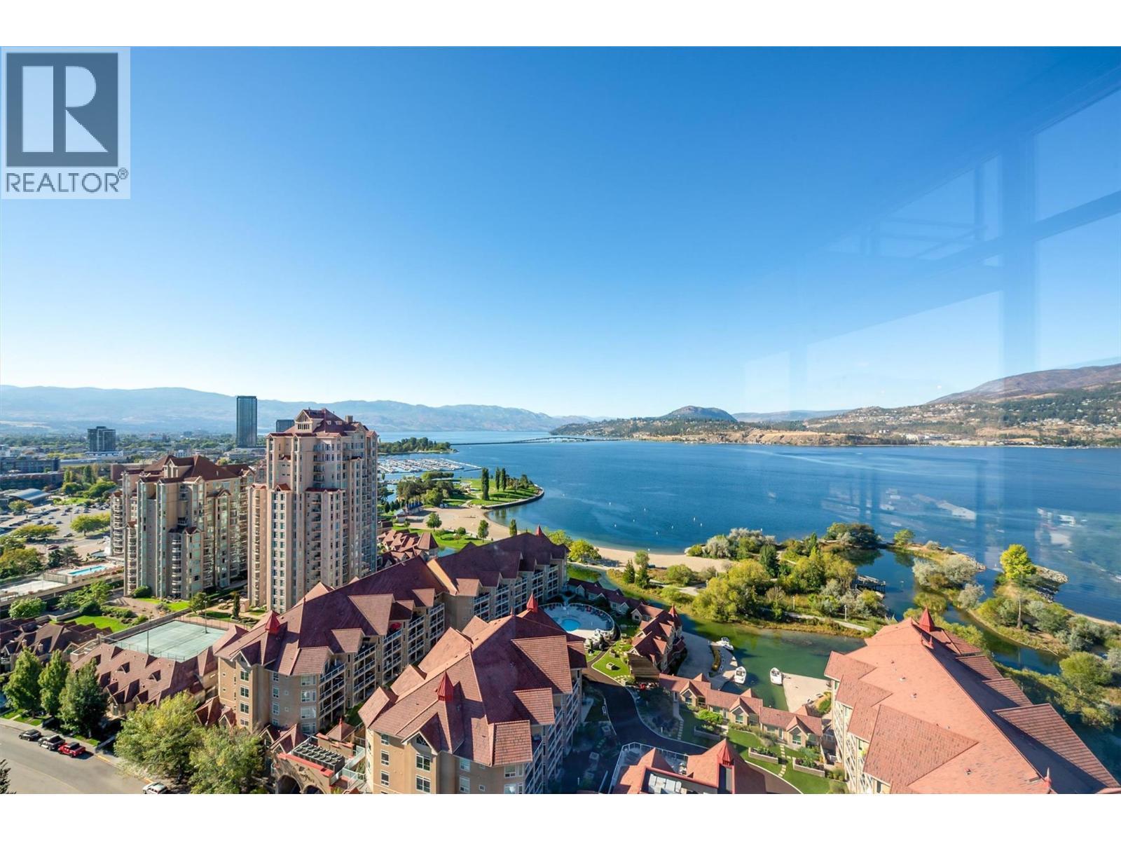 1075 Sunset Drive Unit# 2408, Kelowna, BC - Outdoor With Body Of Water With View