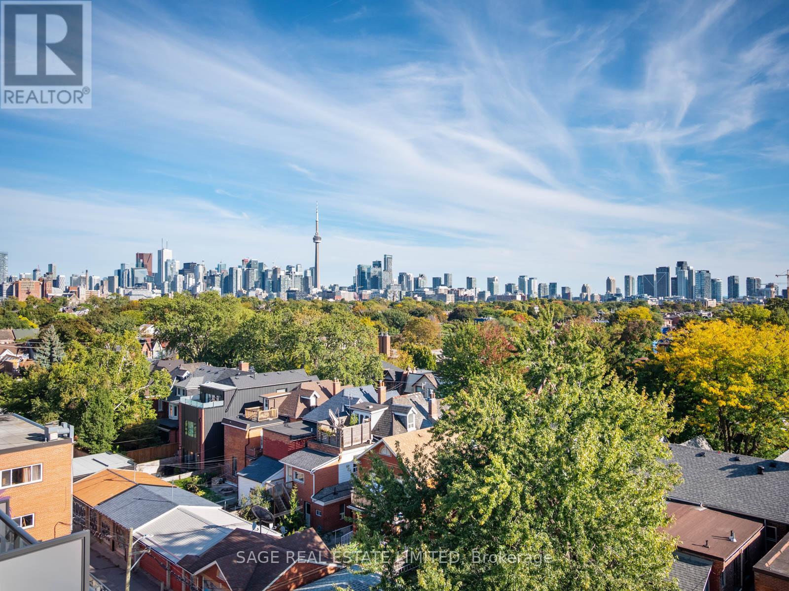 City views - Ph 621 - 899 College Street W, Toronto, ON - Outdoor With View