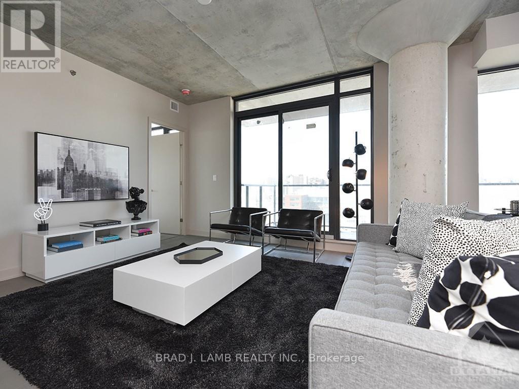 414 - 203 Catherine Street, Ottawa, ON - Indoor Photo Showing Living Room