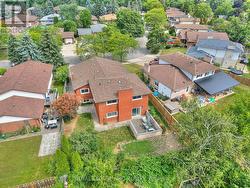 Aerial view of back yard -