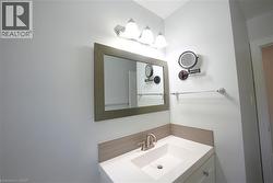 Bathroom featuring vanity -