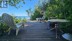 Deck at the water's edge -