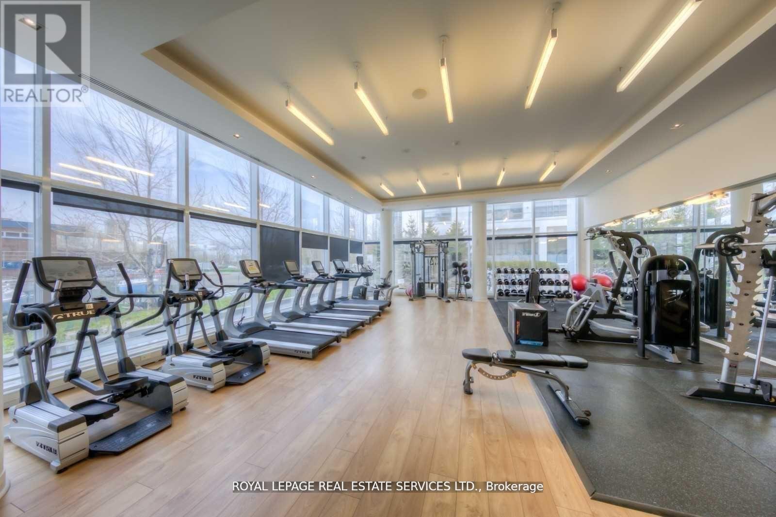 330 - 90 Stadium Road, Toronto, ON - Indoor Photo Showing Gym Room