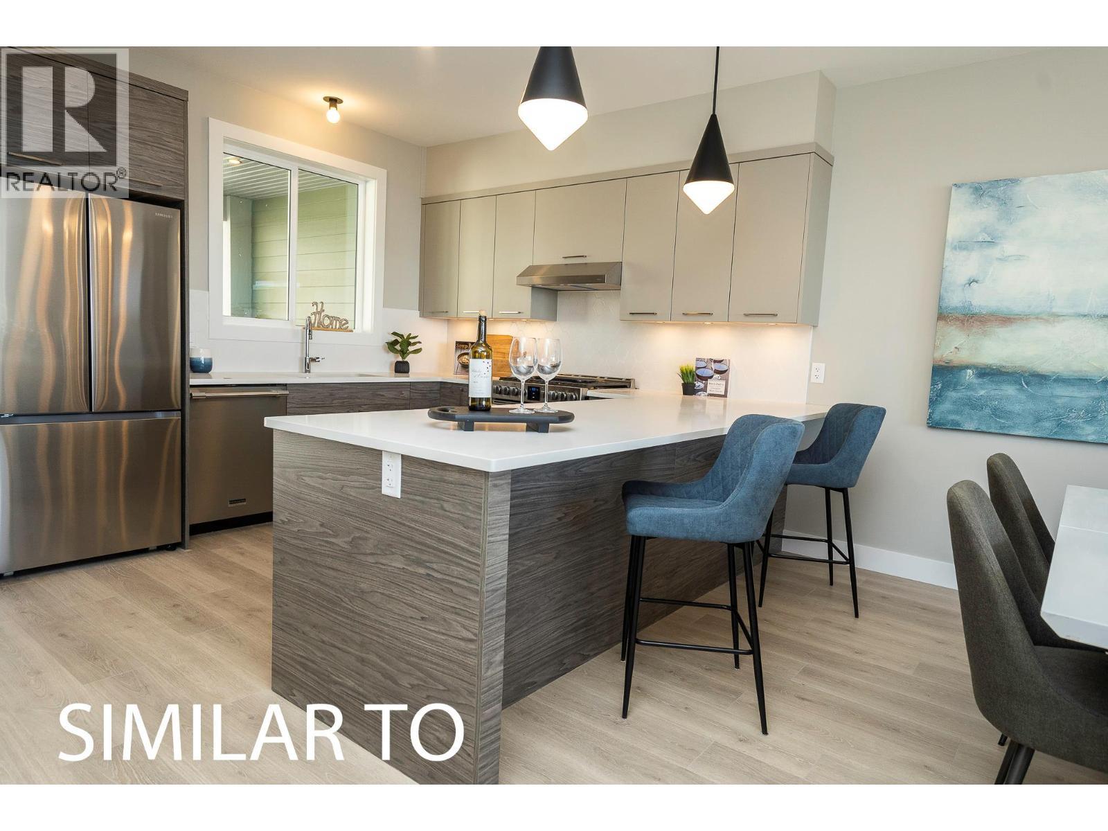 280B Grizzly Ridge Trail, Big White, BC - Indoor Photo Showing Kitchen With Stainless Steel Kitchen With Upgraded Kitchen
