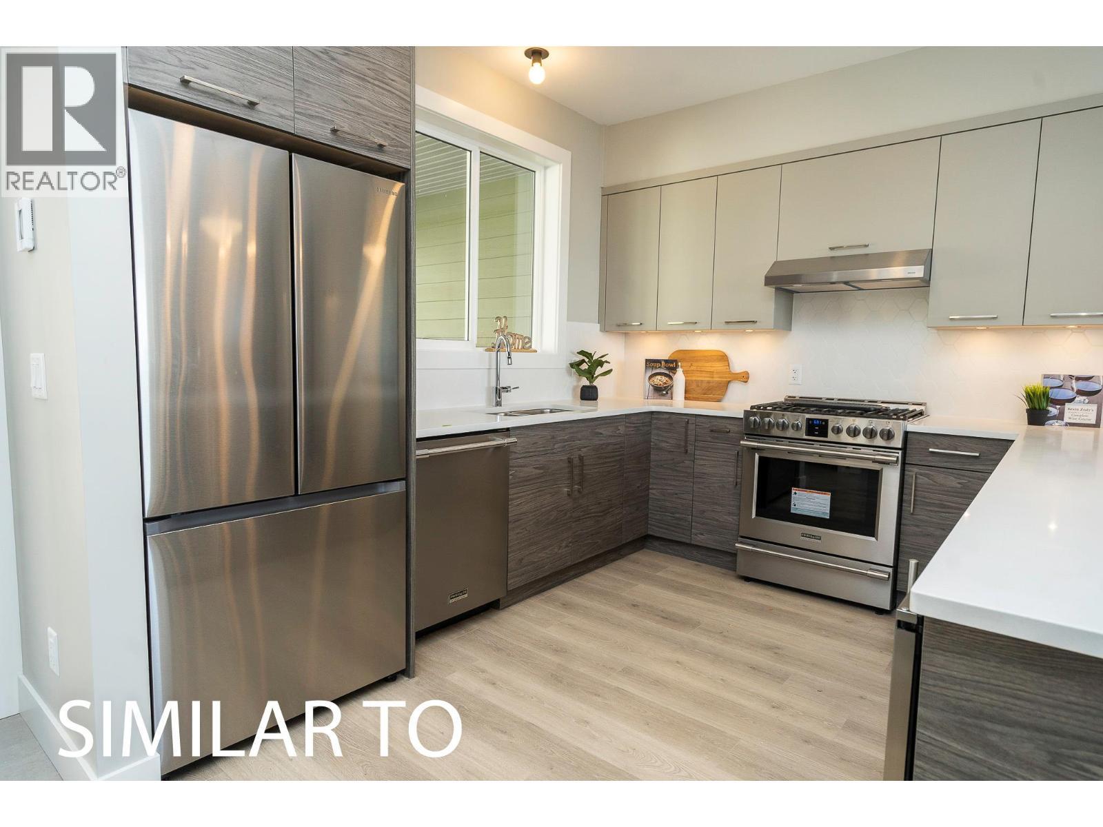 280B Grizzly Ridge Trail, Big White, BC - Indoor Photo Showing Kitchen With Stainless Steel Kitchen With Upgraded Kitchen