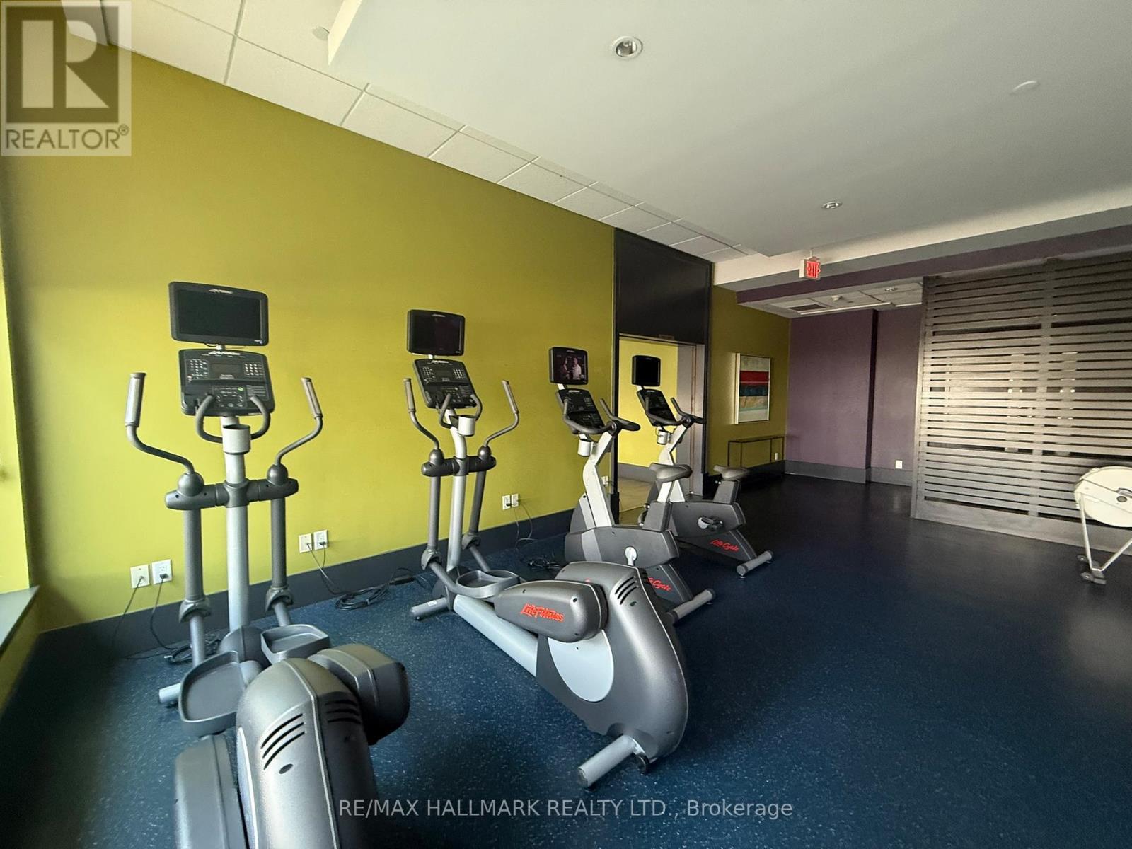 1211 - 1185 The Queensway Street, Toronto, ON - Indoor Photo Showing Gym Room
