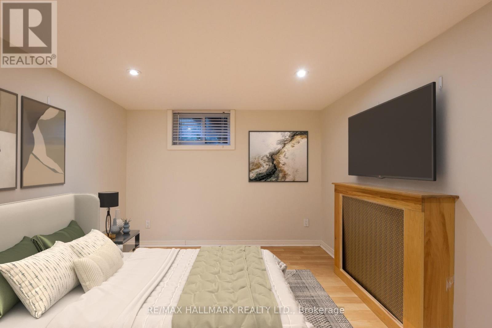 Lower - 96 Glen Davis Crescent, Toronto, ON - Indoor Photo Showing Bedroom