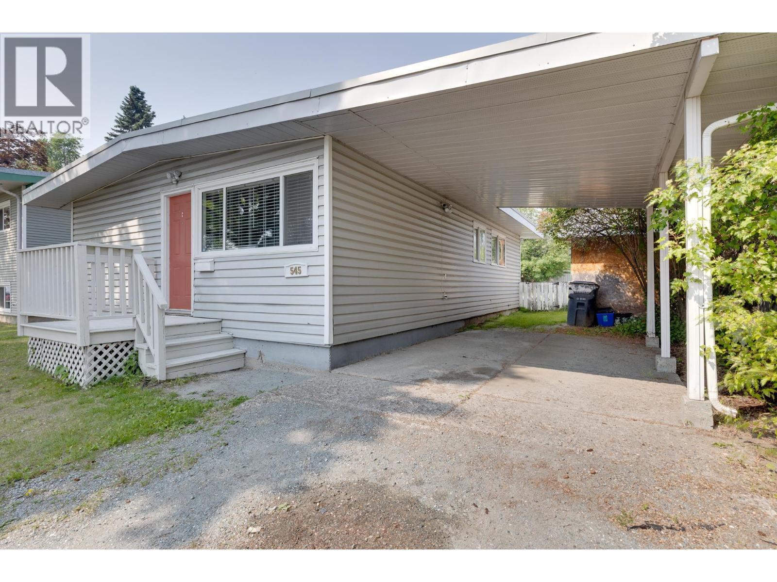 545 Ewert Street, Prince George, BC - Outdoor With Exterior
