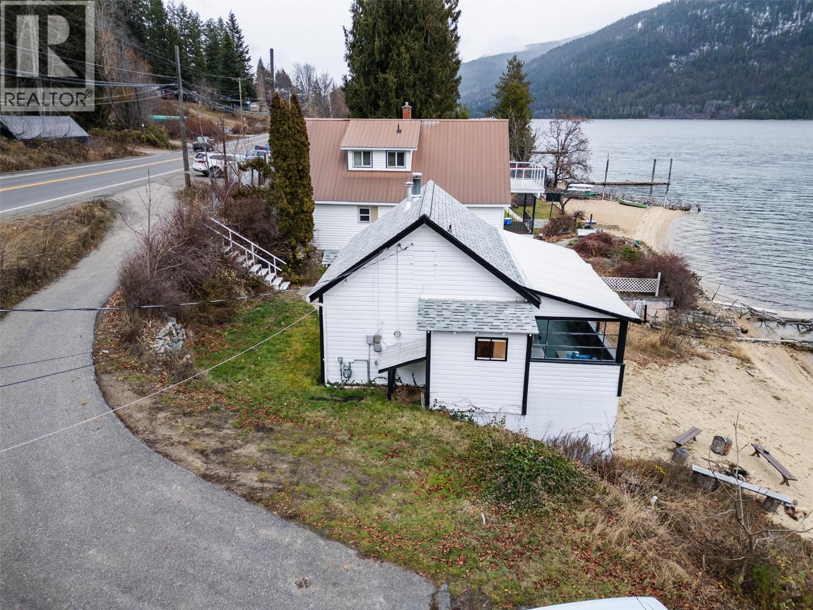 3230 3A Highway, Nelson, BC - Outdoor With Body Of Water