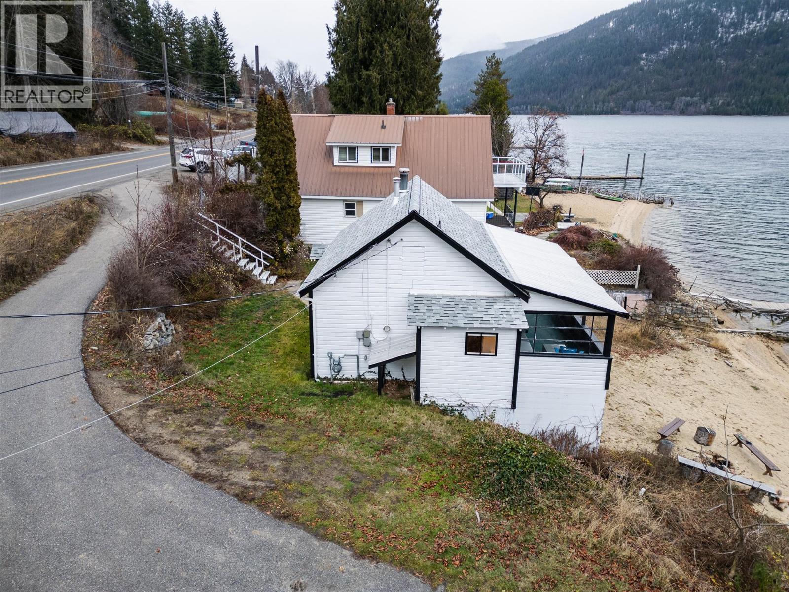 3230 3A Highway, Nelson, BC - Outdoor With Body Of Water