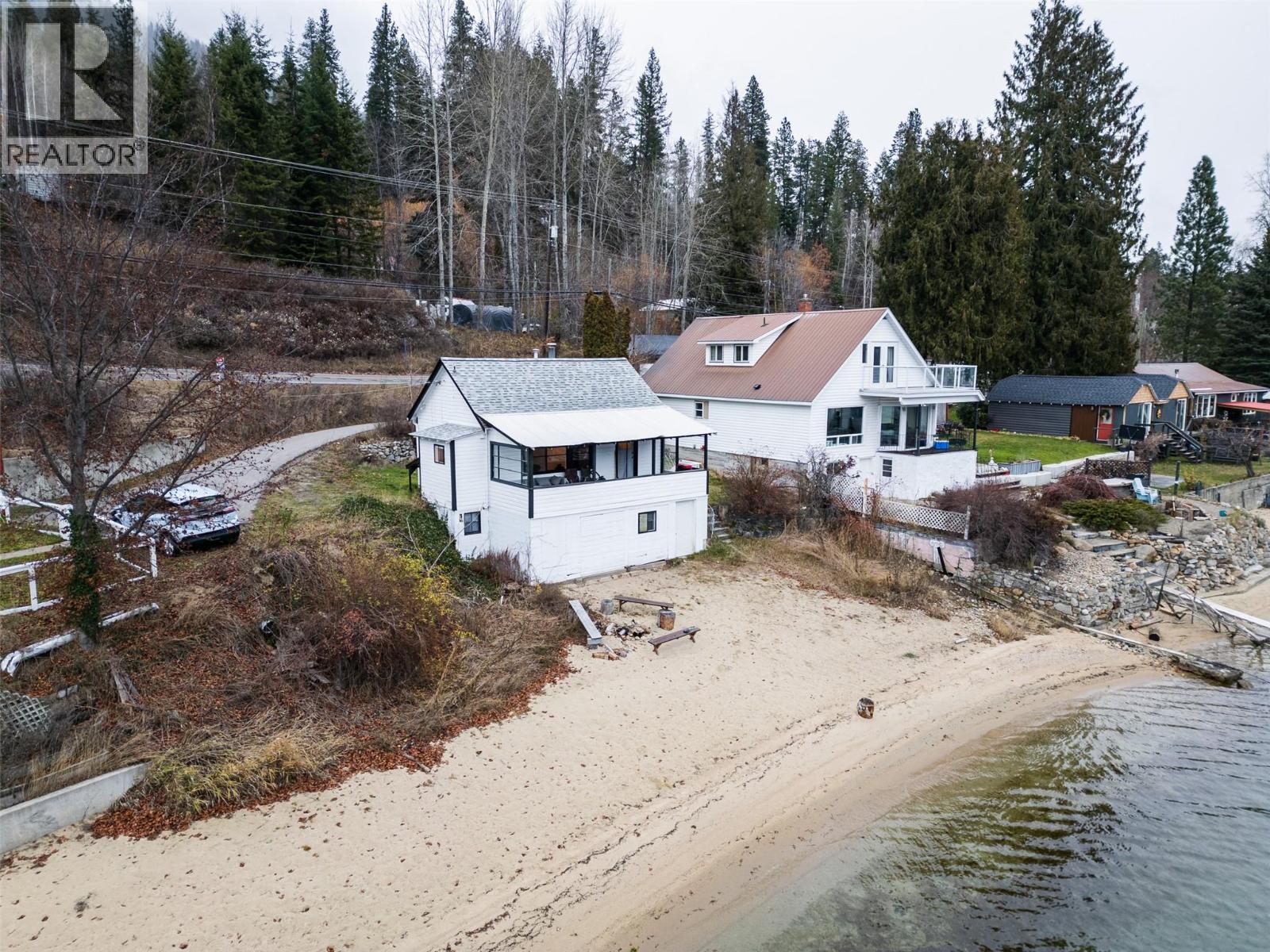 3230 3A Highway, Nelson, BC - Outdoor With Body Of Water