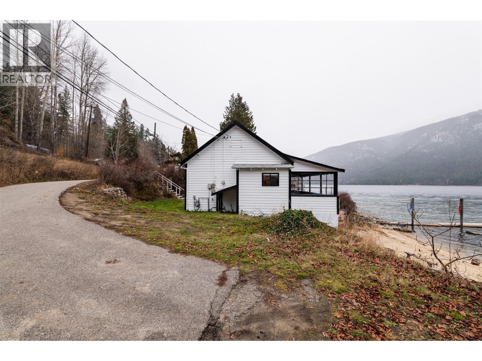 3230 3A Highway, Nelson, BC - Outdoor With Body Of Water