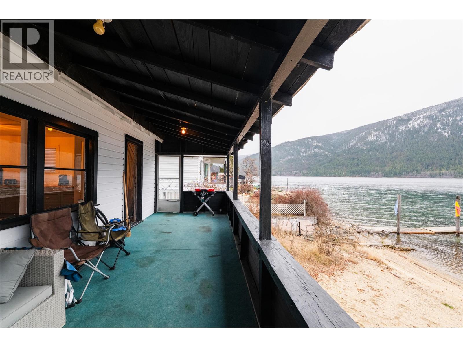 3230 3A Highway, Nelson, BC - Outdoor With Body Of Water With Deck Patio Veranda With Exterior