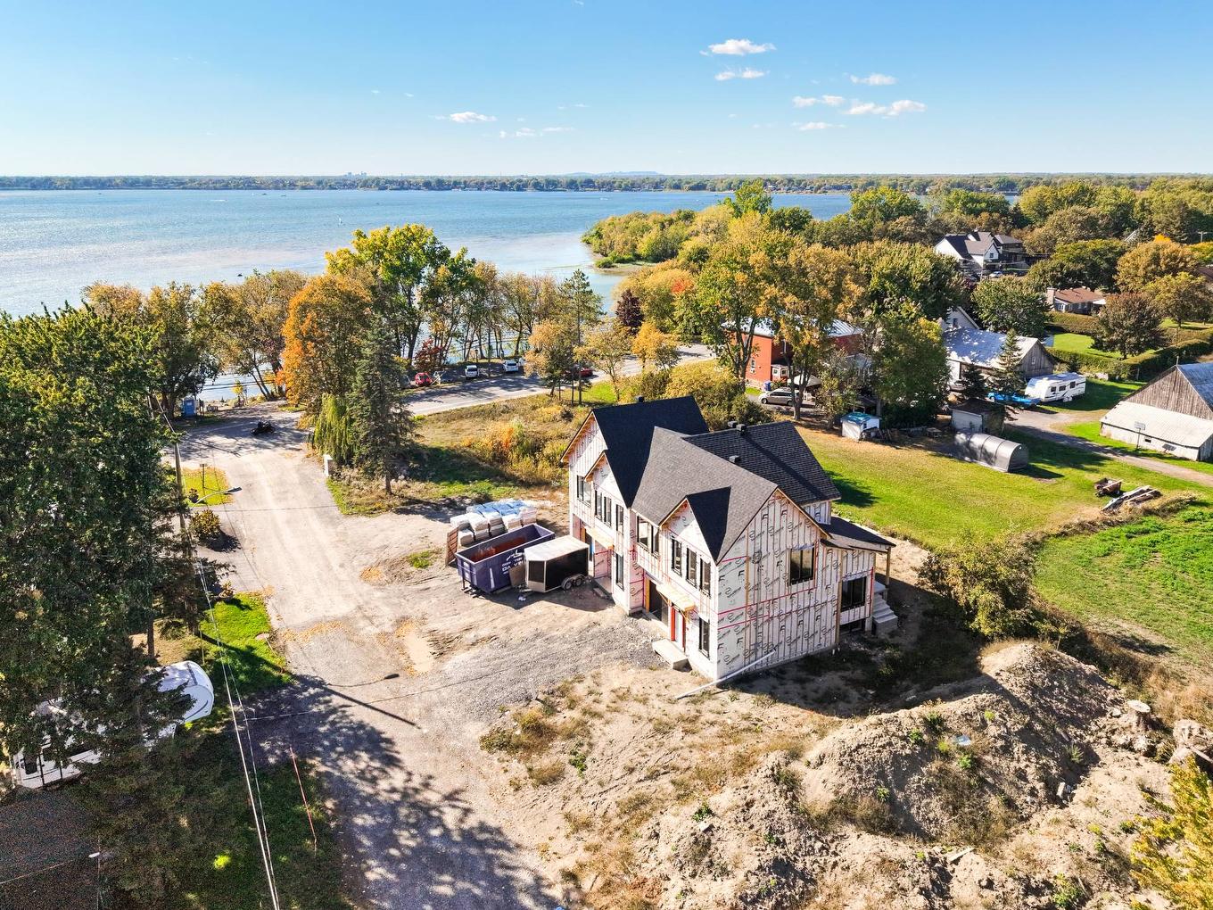 Aerial photo - 7 Rue Loiselle, Saint-Mathias-Sur-Richelieu, QC - Outdoor With Body Of Water With View