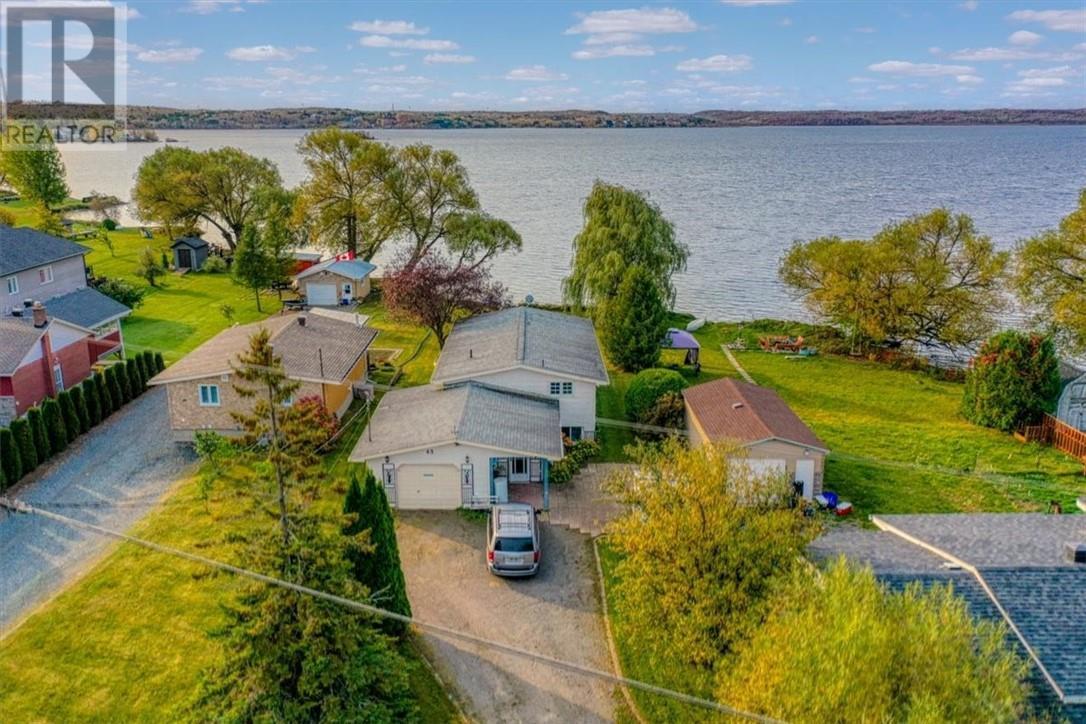 43 Laurier Street E, Azilda, ON - Outdoor With Body Of Water With View