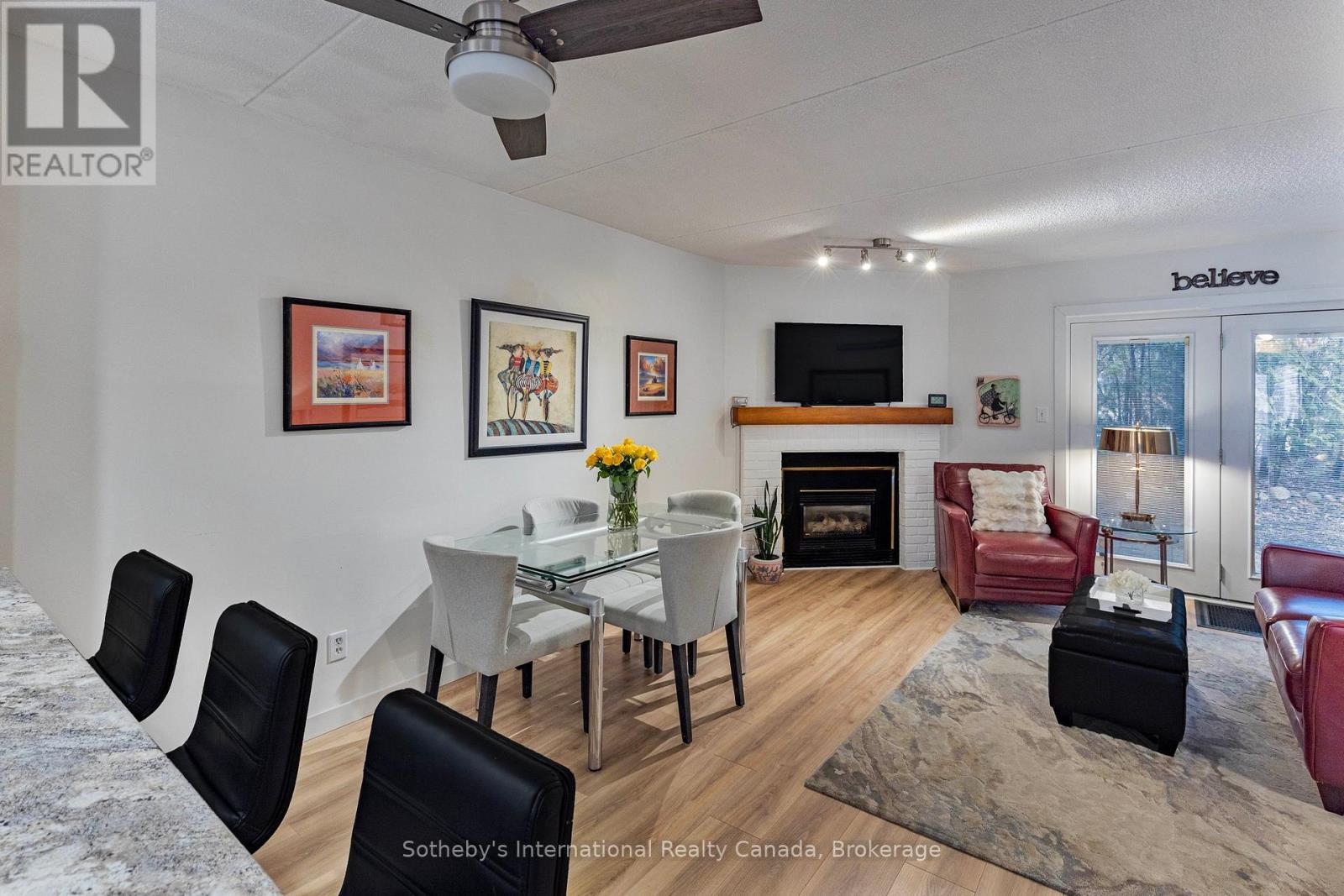 181 - 49 Trott Boulevard, Collingwood, ON - Indoor With Fireplace