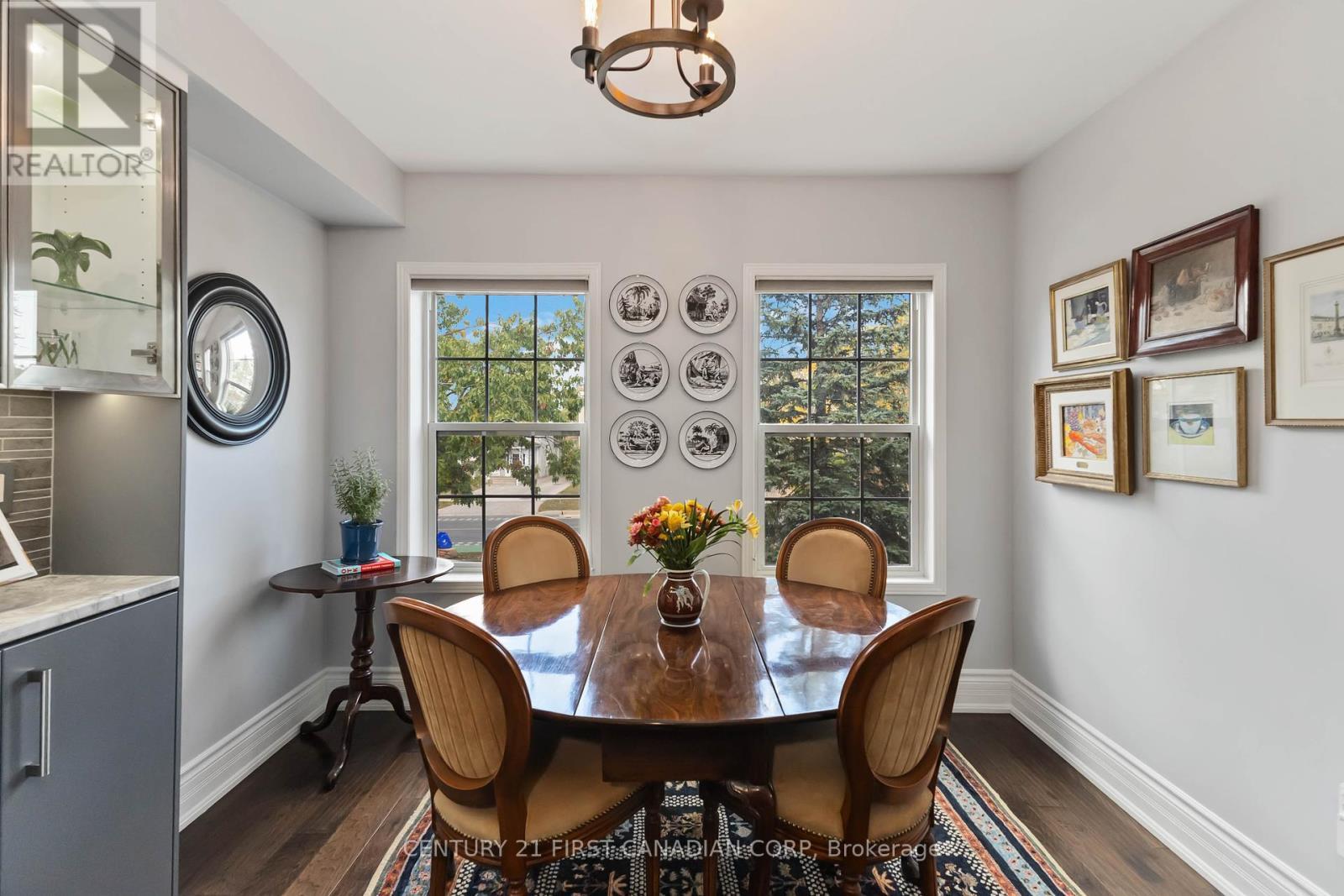 Kitchen dining space - 4 - 609 Colborne Street E, London East (East F), ON - Indoor Photo Showing Dining Room