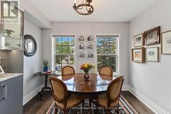 Kitchen dining space -