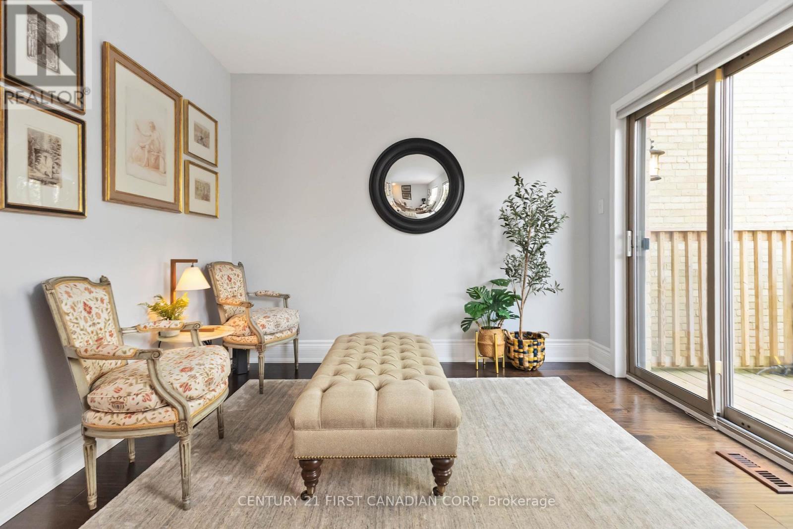 Sitting room with deck access - 4 - 609 Colborne Street E, London East (East F), ON - Indoor