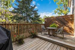 Deck off sitting room -