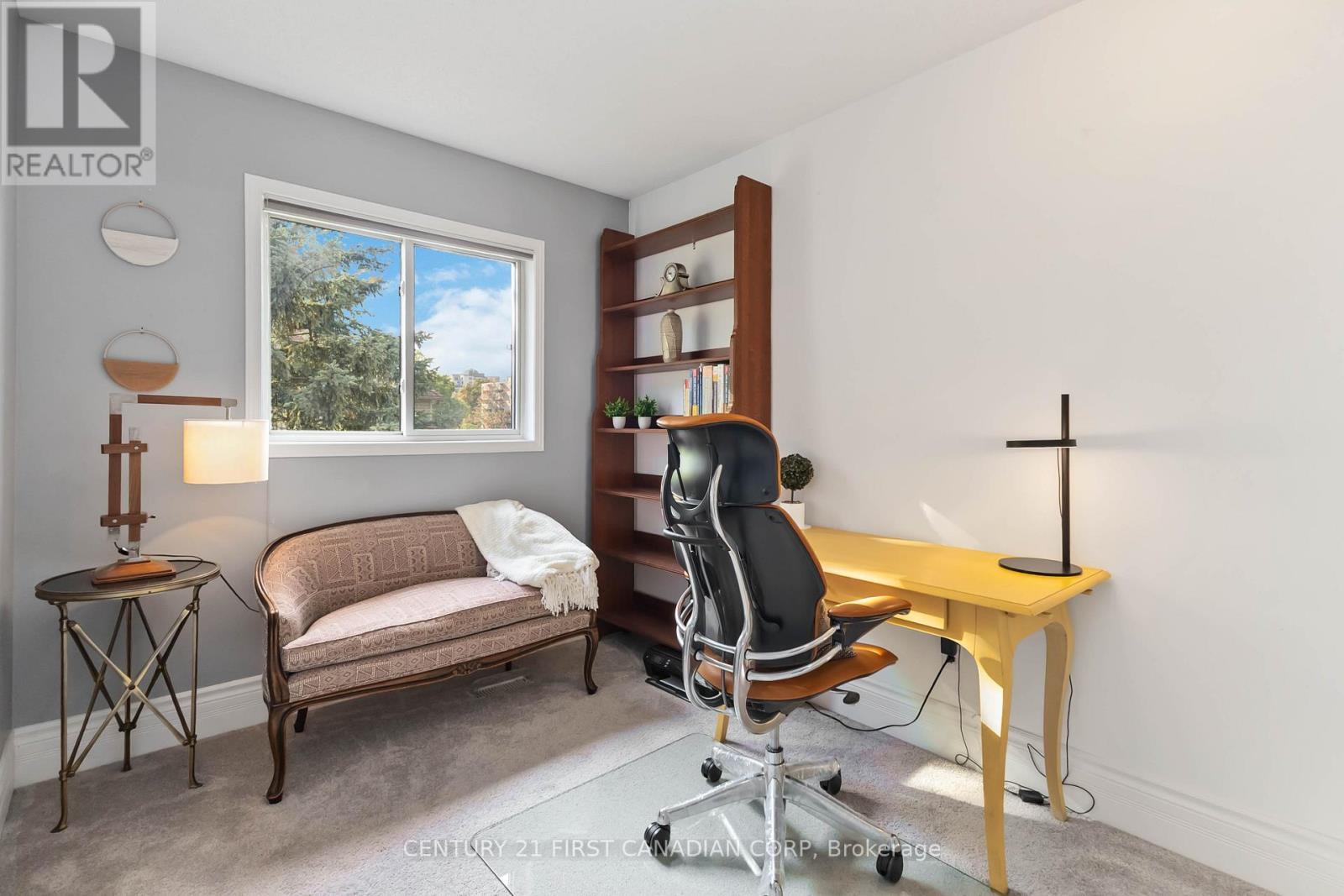 Second bedroom - 4 - 609 Colborne Street E, London East (East F), ON - Indoor Photo Showing Office