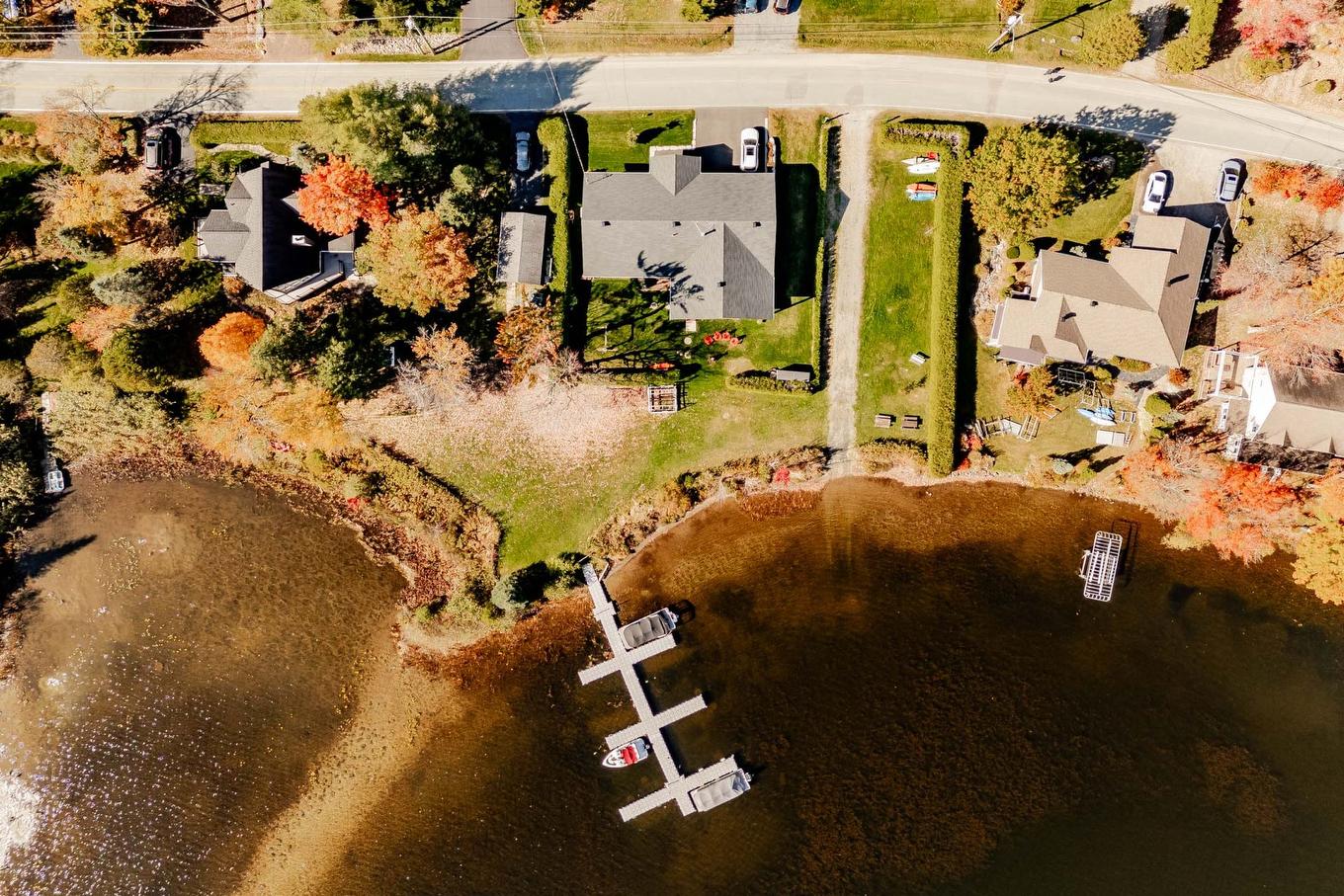 Aerial photo - 473 Rue Bordeleau, Magog, QC - Outdoor With View