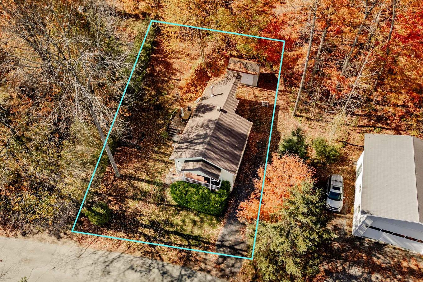 Aerial photo - 473 Rue Bordeleau, Magog, QC - Outdoor