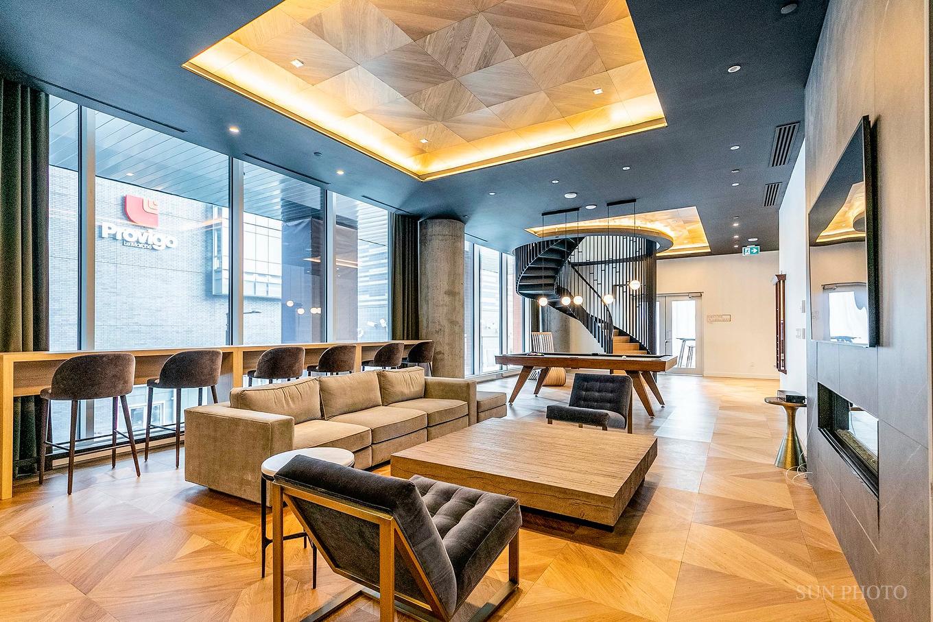 Common room - 1911-1020 Rue De La Montagne, Montréal (Ville-Marie), QC - Indoor