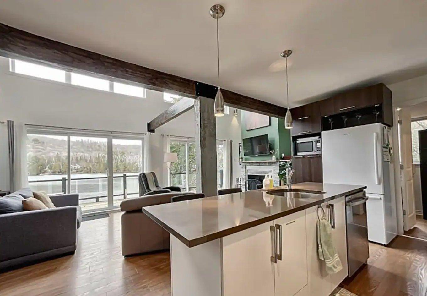 Kitchen - 2705 Route 323 N., Amherst, QC - Indoor Photo Showing Other Room
