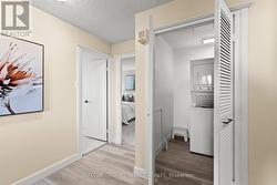 in-suite laundry off foyer -