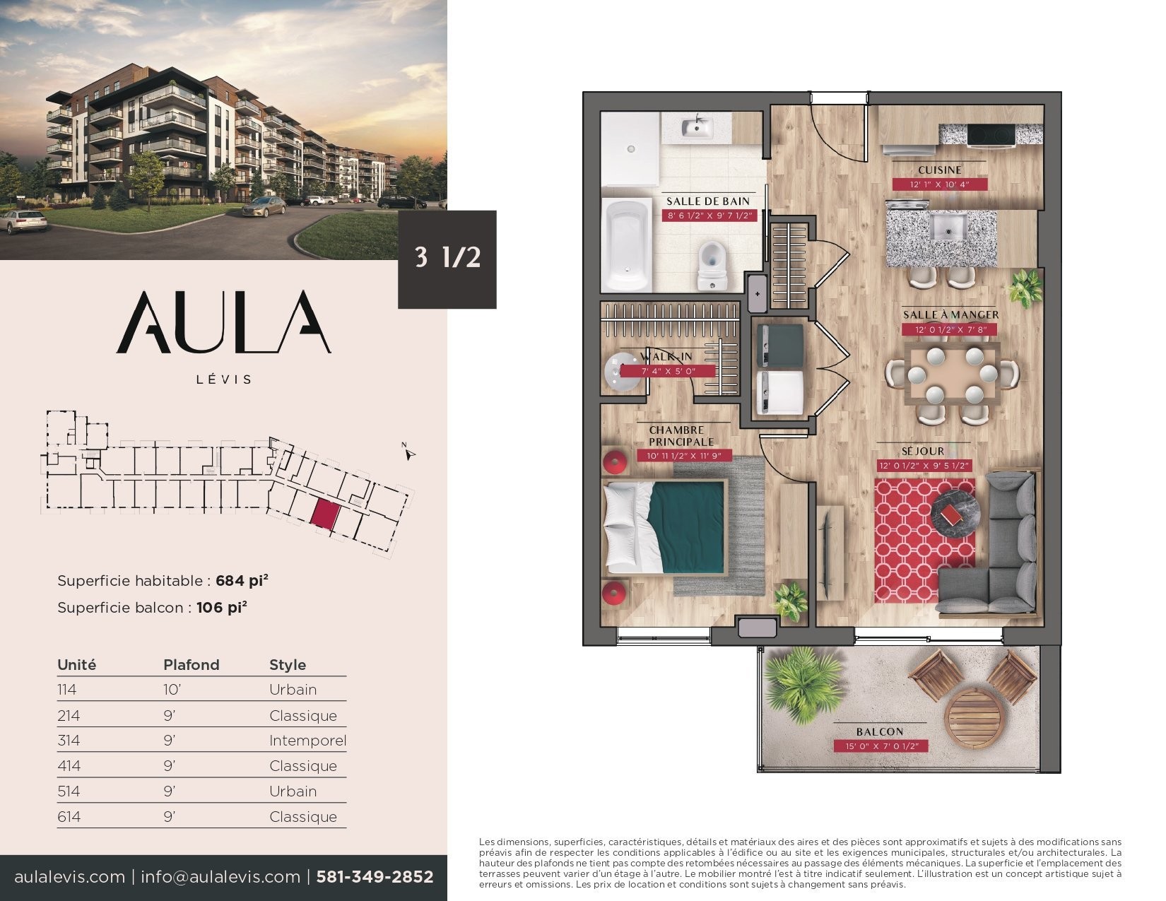 Plan (croquis) - 514-4700 Boul. Guillaume-Couture, Lévis (Desjardins), QC - Other