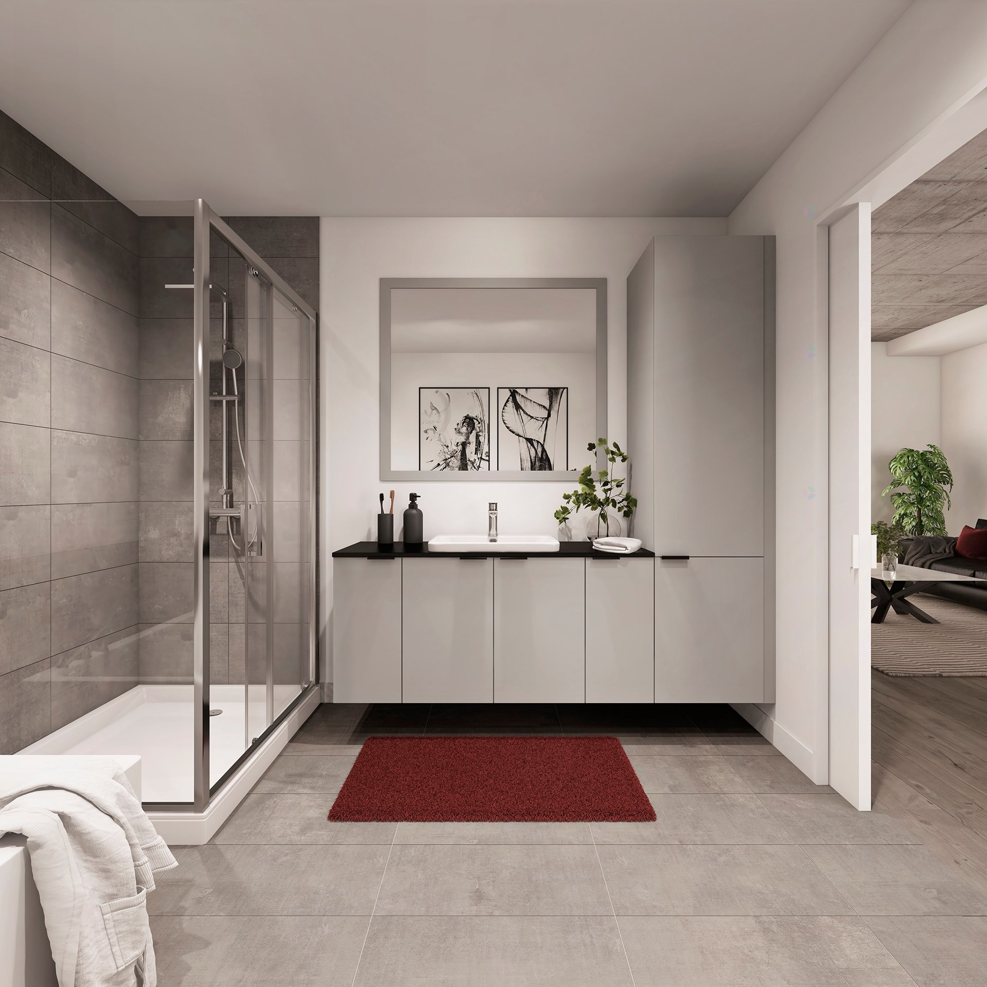 Salle de bains - 514-4700 Boul. Guillaume-Couture, Lévis (Desjardins), QC - Indoor