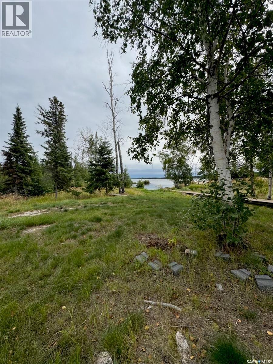 Cabin On Island Near Mooney Beach, Lac La Ronge Provincial Park, SK - Outdoor With View