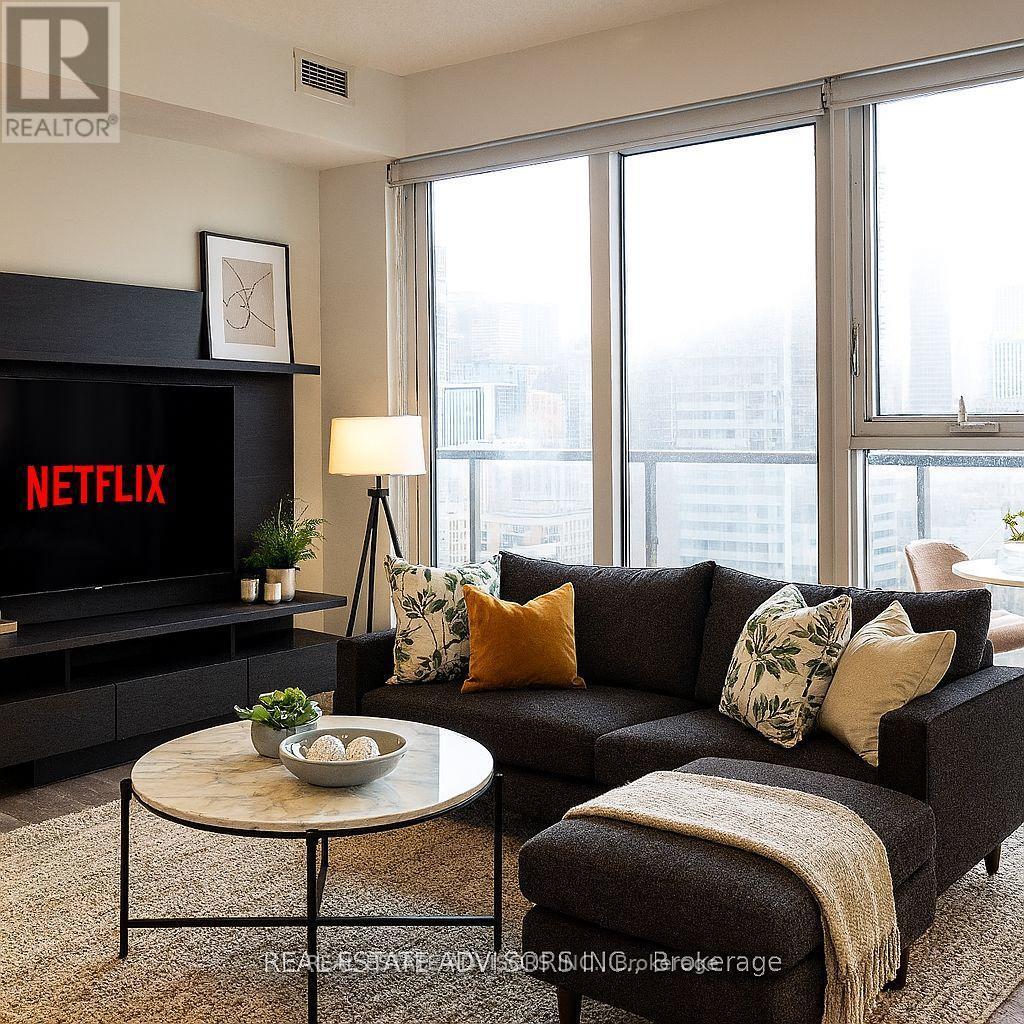 1812 - 15 Lower Jarvis Street, Toronto, ON - Indoor Photo Showing Living Room