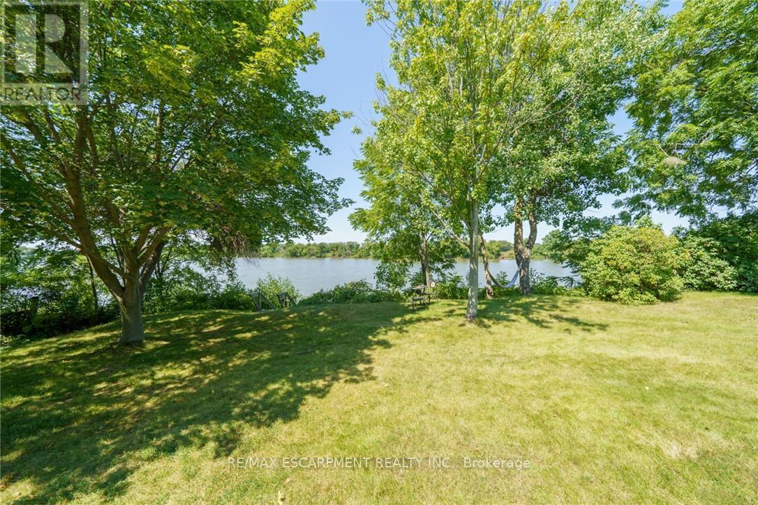 1042 River Road, Haldimand, ON - Outdoor With Body Of Water With View