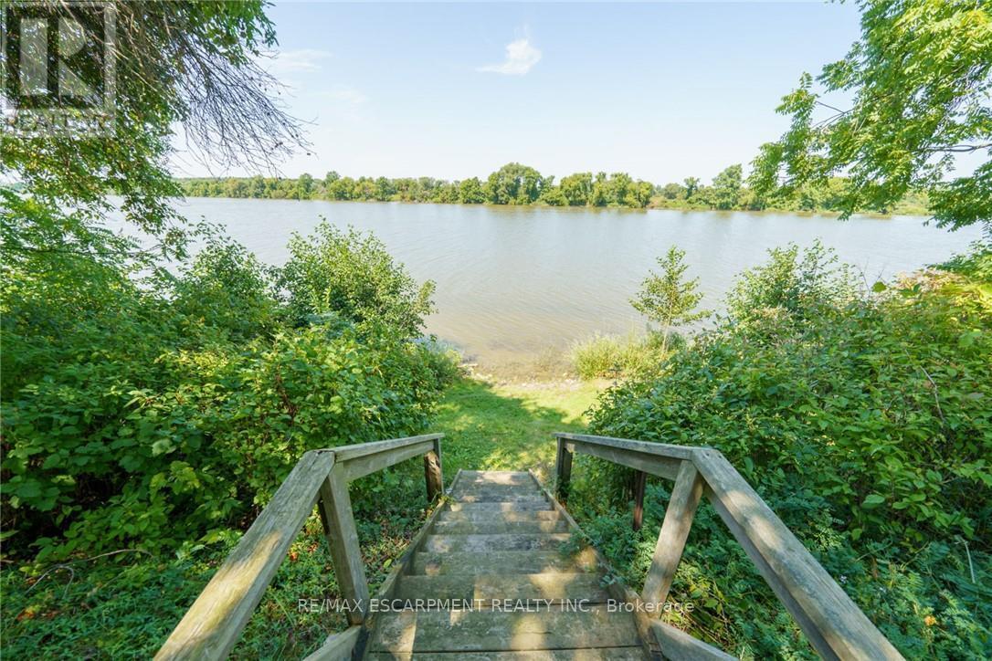 1042 River Road, Haldimand, ON - Outdoor With Body Of Water With View