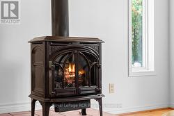 Beautiful propane fireplace (new 2020). -