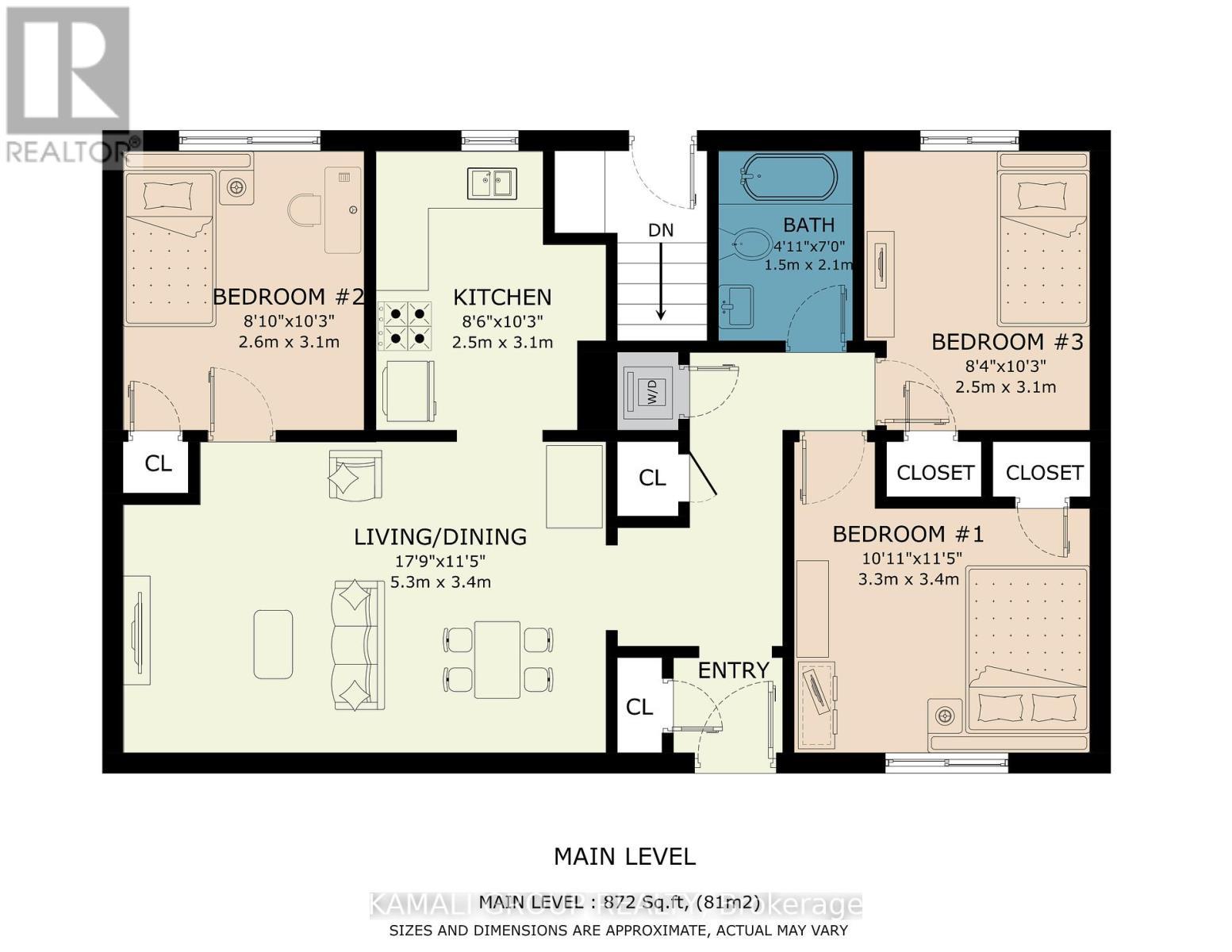 Main Floor Plan - Main - 188 St Vincent Street, Barrie, ON - Other