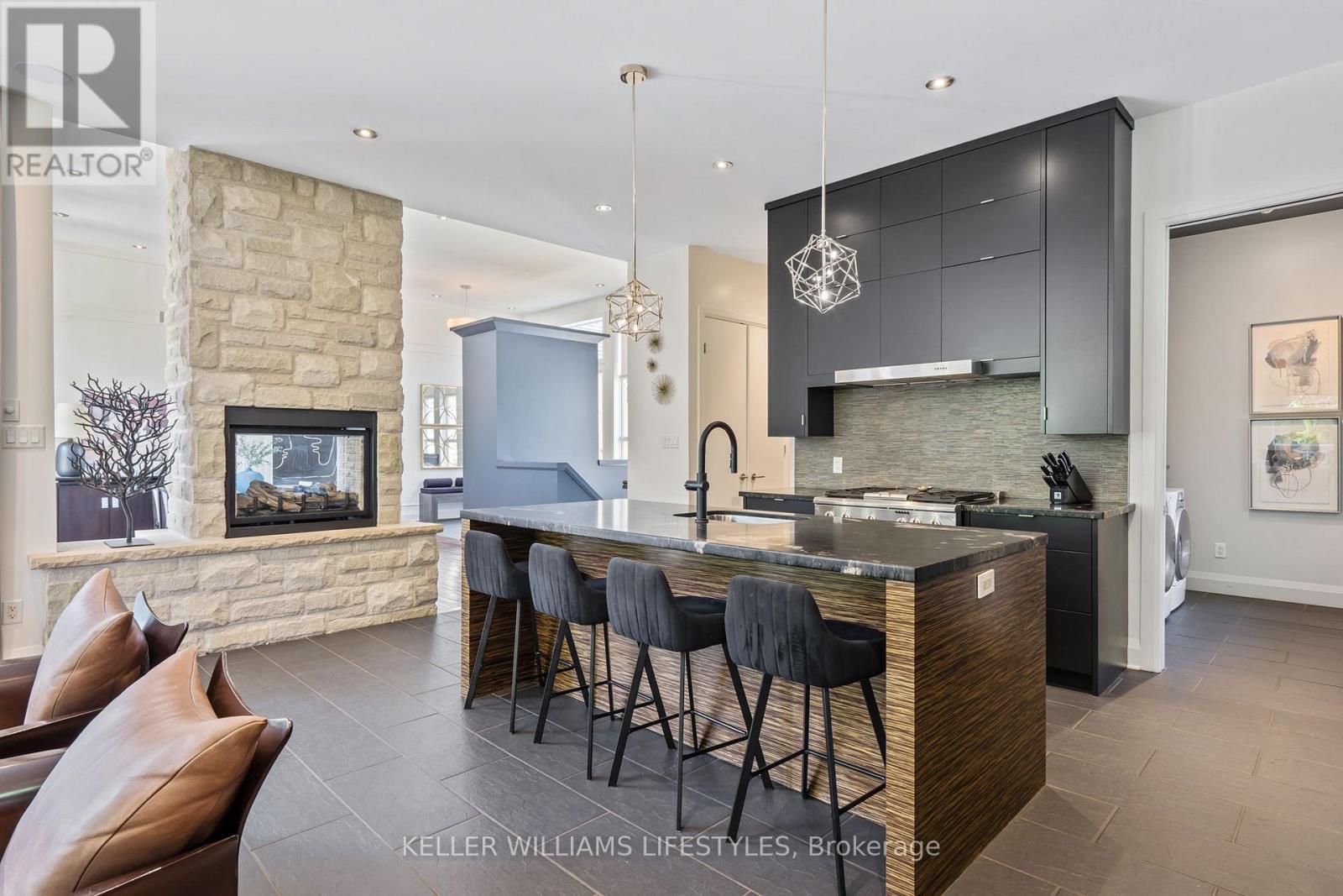 649 Valleystream Walk, London North (North R), ON - Indoor With Fireplace