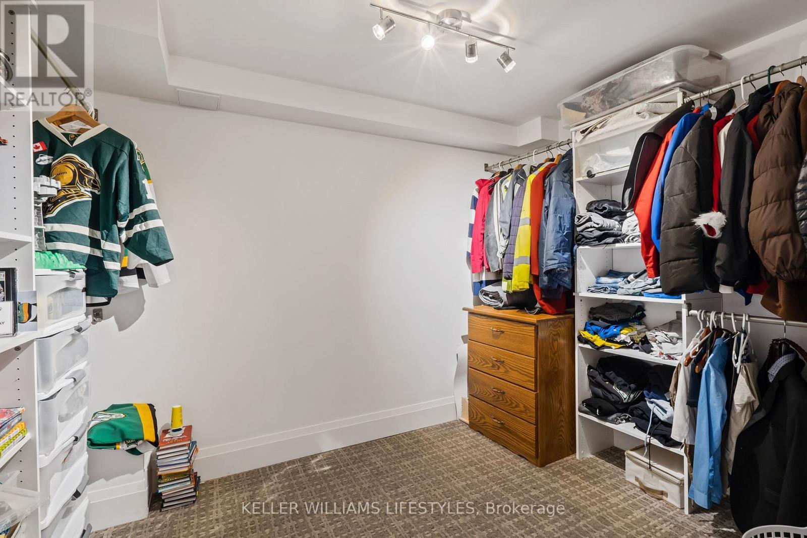 Lower level options may be considered upgrades. - 649 Valleystream Walk, London North (North R), ON - Indoor With Storage